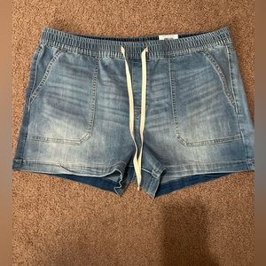 Women’s INC Denim Drawstring Shorts